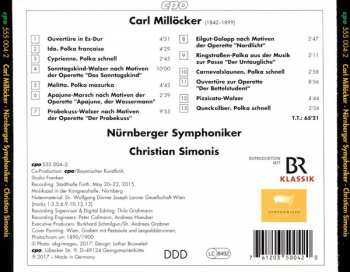 CD Carl Millöcker: Waltzes; Marches; Polkas 123265