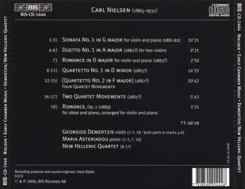 CD Carl Nielsen: Chamber Works For Violin And Strings 314976