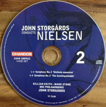 3CD/Box Set Carl Nielsen: Complete Symphonies 328063