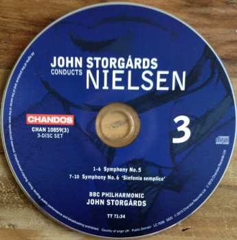 3CD/Box Set Carl Nielsen: Complete Symphonies 328063