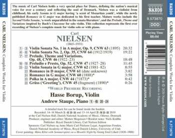 CD Carl Nielsen: Complete Works For Violin 327365