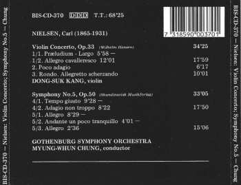 CD Carl Nielsen: Symphony No.5 ✽ Violin Concerto 457391