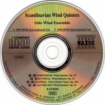 CD Carl Nielsen: Scandinavian Wind Quintets 127452