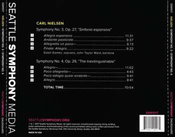 CD Carl Nielsen: Symphony No. 3; Symphony No. 4 469726
