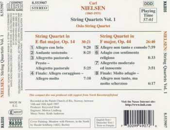 CD Carl Nielsen: String Quartets Vol. 1: Quartet, Op. 14 • Quartet, Op. 44 304656