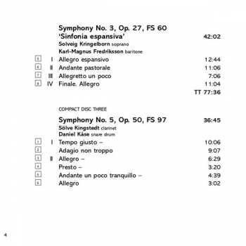 3CD Carl Nielsen: Symphonies 333980