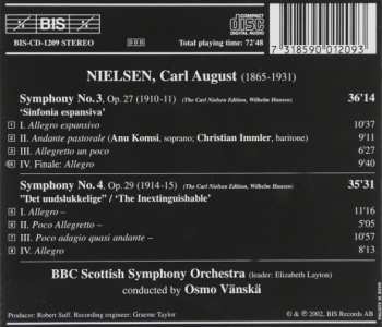 CD Carl Nielsen: Symphonies 3 & 4 455158