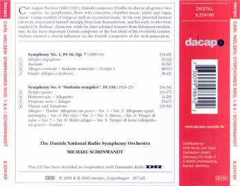 CD Carl Nielsen: Symphonies Nos. 1 & 6 / Schønewandt 116925