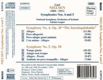 2CD Carl Nielsen: Symphonies Nos. 1 To 6 (Complete) 320051