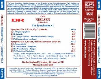 CD Carl Nielsen: Symphony No. 1 • Symphony No. 6 "Sinfonia Semplice" 267600