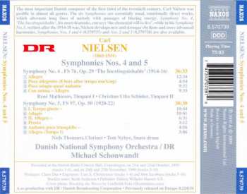 CD Carl Nielsen: Symphony No. 4  "The Inextinguishable" - Symphony No. 5 244233