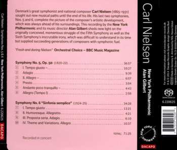 SACD Carl Nielsen: Symphony No. 5; Symphony No. 6 "Sinfonia Semplice" 233651