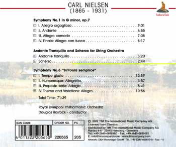 CD Carl Nielsen: Symphony No.1 & 6 · Andante Tranquilo And Scherzo 251414