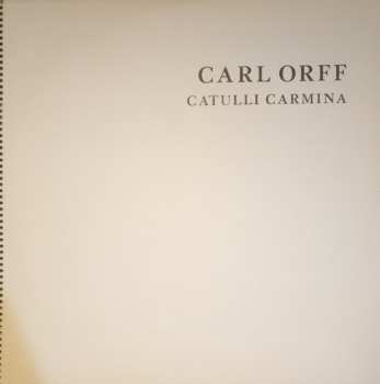 LP Carl Orff: Catulli Carmina 540901