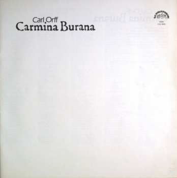 LP Carl Orff: Carmina Burana 432601