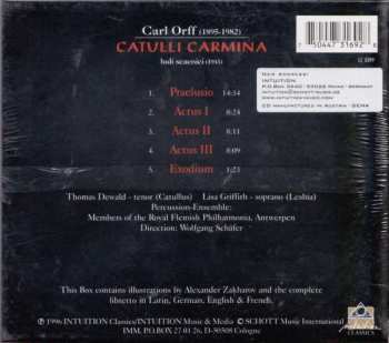 CD Carl Orff: Catulli Carmina - Ludi Seaenici 441723