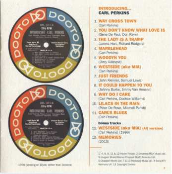 CD Carl Perkins: Introducing... Carl Perkins DIGI 254597