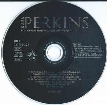 2CD Carl Perkins: Rock Right Now With The Guitar Man 440624