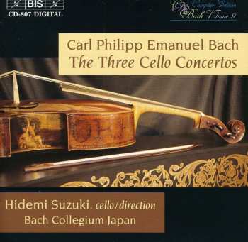 CD Carl Philipp Emanuel Bach: The Three Cello Concertos 459958