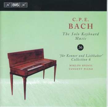 CD Carl Philipp Emanuel Bach: Für Kenner Und Liebhaber, Collection 6  380877