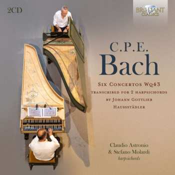 Album Carl Philipp Emanuel Bach: Hamburger Cembalokonzerte Wq.43 Nr.1-6