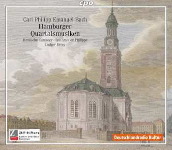 Album Carl Philipp Emanuel Bach: Hamburger Quartalsmusiken