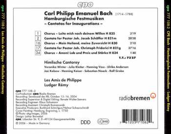 CD Carl Philipp Emanuel Bach: Hamburgische Festmusiken 174102
