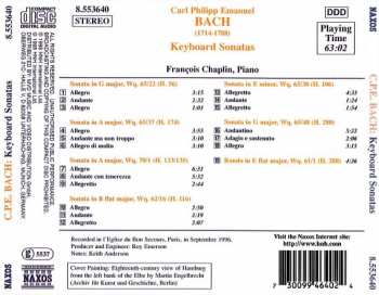 CD Carl Philipp Emanuel Bach: Keyboard Sonatas 442598