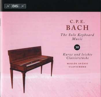 Carl Philipp Emanuel Bach: Kurze Und Leichte Clavierstücke