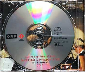 2CD Carl Philipp Emanuel Bach: Matthäus-Passion 1769 153521