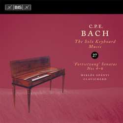 Carl Philipp Emanuel Bach: 'Fortsetzung' Sonatas Nos. 4-6