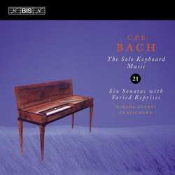 CD Carl Philipp Emanuel Bach: Six Sonatas With Varied Reprises 460631