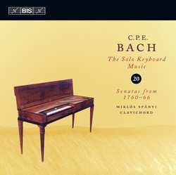 CD Carl Philipp Emanuel Bach: Sonatas From 1760-66 493517