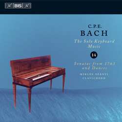 Album Carl Philipp Emanuel Bach: Sonatas From 1763 And Dances