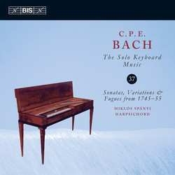CD Carl Philipp Emanuel Bach: Sonatas, Variations & Fugues from 1745-55 466142