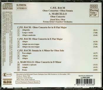 CD Carl Philipp Emanuel Bach: Oboe Concertos 240945