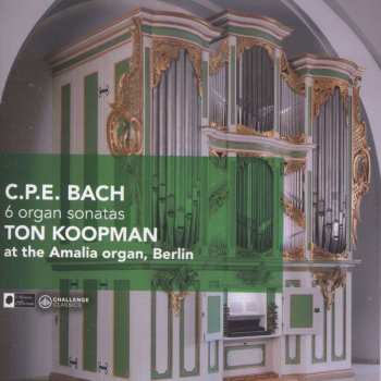 CD Carl Philipp Emanuel Bach: Orgelsonaten Wq.70 Nr.2-6 437320