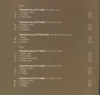 2CD Carl Philipp Emanuel Bach: Sei Concerti Per Il Cembalo Concerto WQ 43 288038