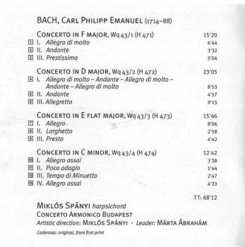 CD Carl Philipp Emanuel Bach: The Complete Keyboard Concertos (Volume 18) 303666