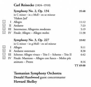 CD Carl Reinecke: Symphonies Nos. 2 & 3 228148