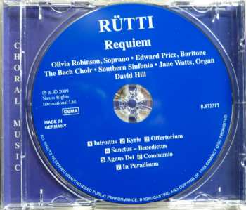 CD Carl Rütti: Requiem 192948