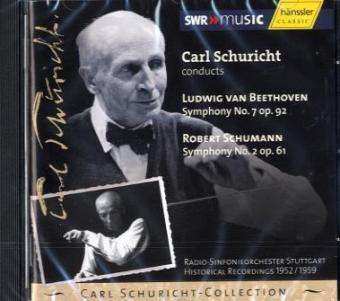 Carl Schuricht: Symphony No. 7 / Symphony No. 2