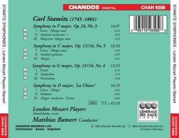 CD Carl Stamitz: Four Symphonies 180989