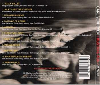 CD Carl Verheyen: Mustang Run 94613
