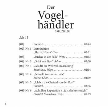 CD Carl Zeller: Der Vogelhändler 119991