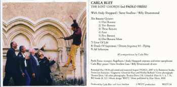 CD Carla Bley: The Lost Chords Find Paolo Fresu 510550