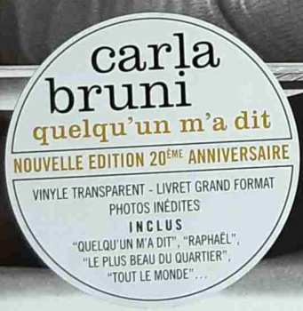 LP Carla Bruni: Quelqu'Un M'A Dit LTD | CLR 405679