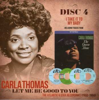 4CD/Box Set Carla Thomas: Let Me Be Good To You (The Atlantic & Stax Recordings 1960-1968) 153579