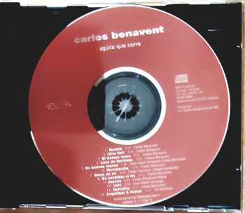 CD Carles Benavent: Agüita Que Corre 289689