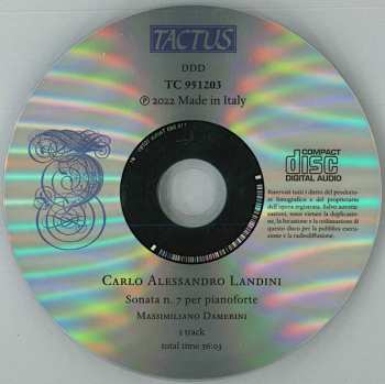 CD Carlo Alessandro Landini: Sonata N. 7 Per Pianoforte 497539